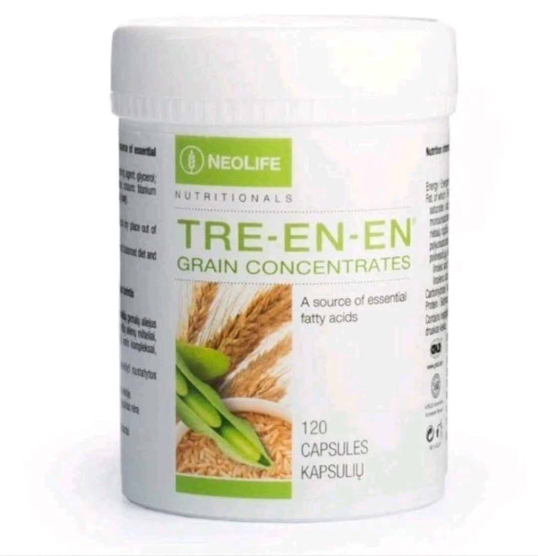 NeoLife Tre-en-en Food Supplement – 120 Capsules – Natural Wholegrain Lipids
