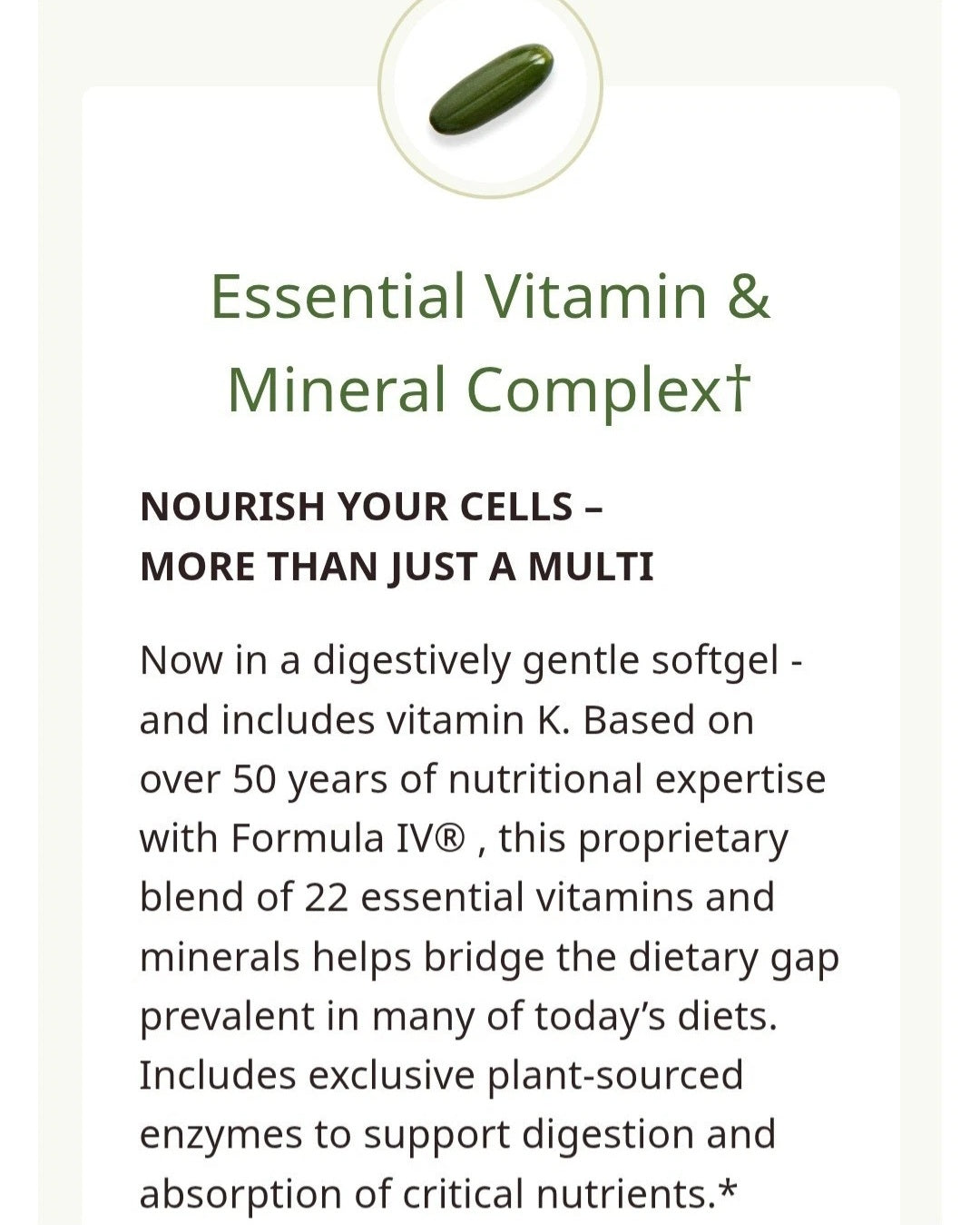 Neolife Pro Vitality + Daily Whole Food Nutrition 30 Sachets
